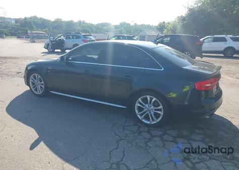 2013 Audi S4 3.0T Premium Plus from USA, damaged, VIN WAUBGAFL5DA080663